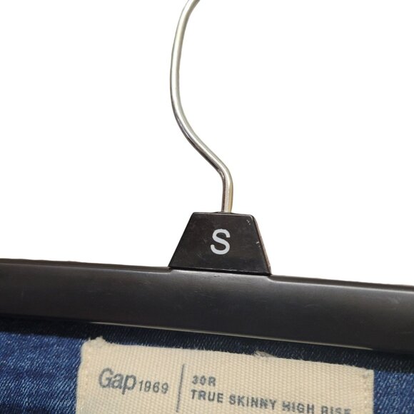 Gap Denim Womens Size 30/ 10R True Skinny High Rise Elliot Stretch Blue Jeans - Picture 12 of 14
